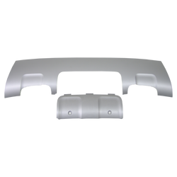 Bumper lower part with cutout